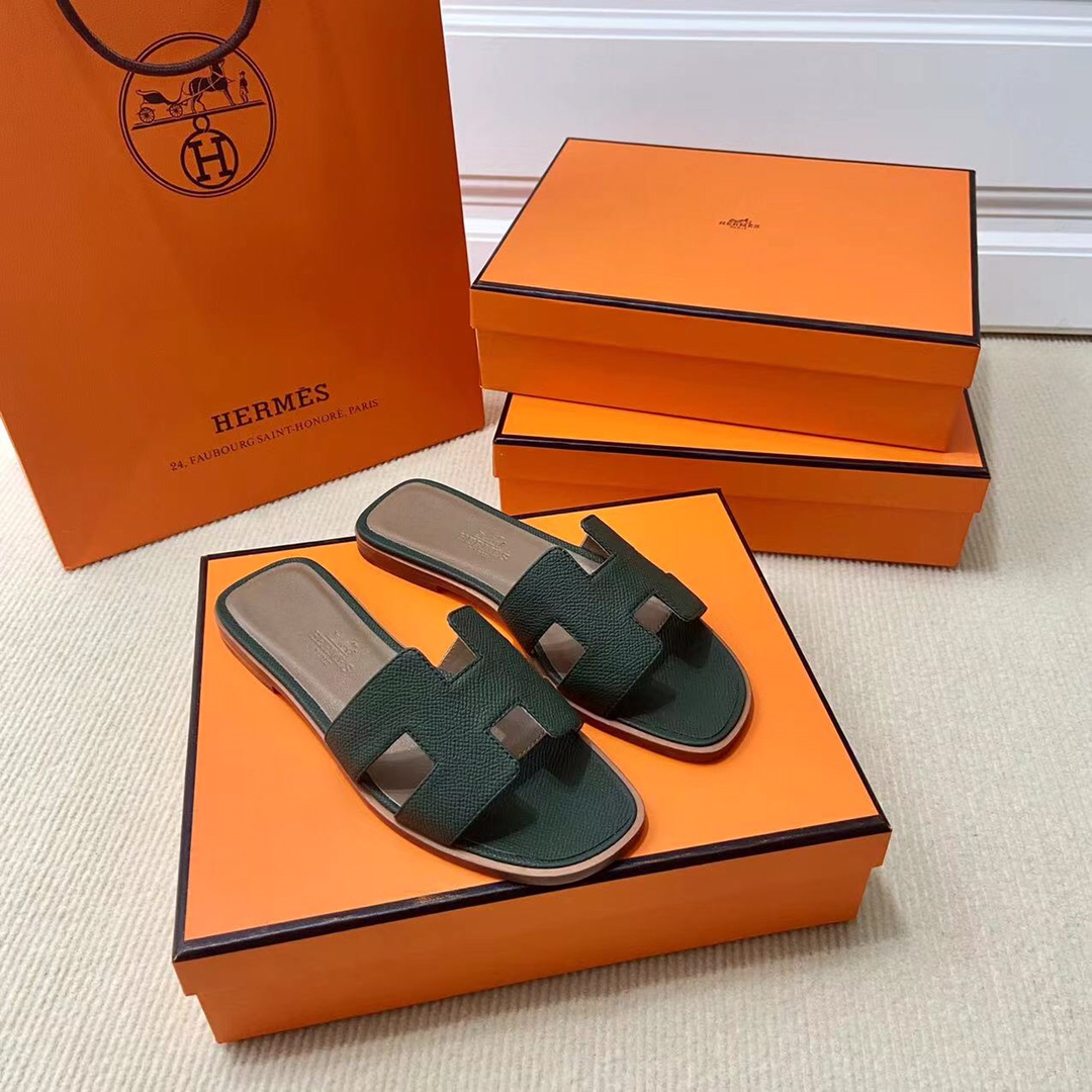 에르메스 올수공 오란 슬리퍼 샌들 앱송 36